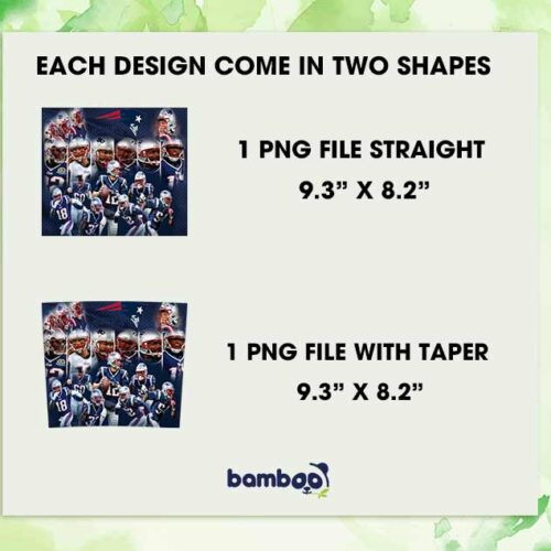 New England Patriots Team Skinny Tumbler Wrap, Patriots Football Logo Tumbler Template Sublimation, Sport Football 20oz Skinny Tumbler PNG