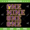 Omega 1911 SVG PNG, One Nine One One SVG, Omega Psi Phi 1911 DXF SVG PNG EPS