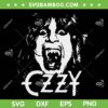 Ozzy Osbourne SVG PNG, Crazy Train Vintage Rock SVG, 80s Metal Band DXF SVG PNG EPS