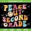 Peace Out Second Grade SVG PNG, Funny Last Day Of School 2023 SVG, Retro Smiley Face DXF SVG PNG EPS Peace Out Second Grade SVG PNG, Funny Last Day Of School 2023 SVG, Retro Smiley Face DXF SVG PNG EPS