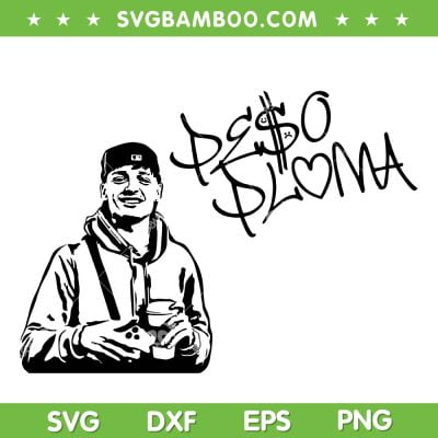 Peso Pluma Black And White SVG PNG, Peso Pluma Signature SVG, Funny Singer And Rapper DXF SVG PNG EPS Peso Pluma Black And White SVG PNG, Peso Pluma Signature SVG, Funny Singer And Rapper DXF SVG PNG EPS