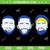 Player Golden State Warriors SVG PNG, Night Night Curry SVG, Basketball Fan DXF SVG PNG EPS