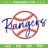 Rangers Baseball SVG PNG, MLB Texas Rangers SVG, MLB Baseball Logo DXF SVG PNG EPS