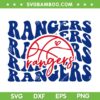 Retro Rangers SVG PNG, Football Team Texas Rangers SVG, Rangers Mascot DXF SVG PNG EPS