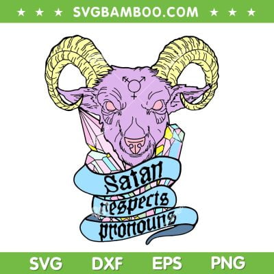 Satan Respects Pronouns 2023 SVG PNG, Trans Flag Transgender Satanist SVG, Satan Star DXF SVG PNG EPS Satan Respects Pronouns 2023 SVG PNG, Trans Flag Transgender Satanist SVG, Satan Star DXF SVG PNG EPS