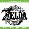 Tears Of The Kingdom Logo SVG PNG, Legend Of Zelda Sword SVG, Link Zelda DXF SVG PNG EPS