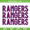 Texas Rangers Cheetah SVG PNG, Rangers Baseball Leopard SVG, Baseball Team DXF SVG PNG EPS