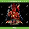 The Flash Movie 2023 PNG, Batman Supergirl Team PNG, Past Present Future PNG