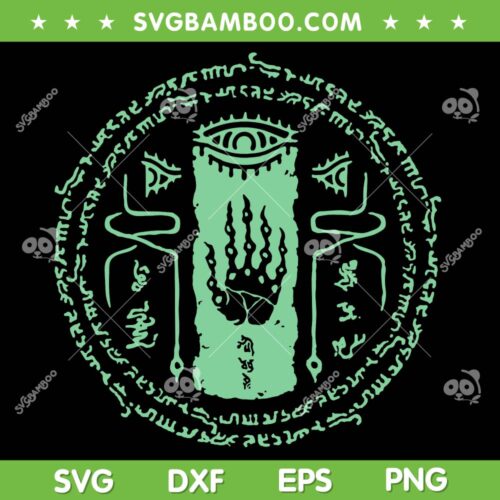 The Legend Of Zelda Magic Seal SVG PNG, Tears Of The Kingdom Zelda Game SVG, Skeleton Hand Zelda DXF SVG PNG EPS