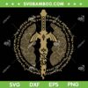 The Legend Of Zelda SVG PNG, Tears Of The Kingdom Master Sword Logo SVG, Zelda Characters DXF SVG PNG EPS