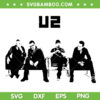 U2 Rock Band SVG PNG, Bono The Edge Adam Clayton Larry Mullen SVG, U2 Bono Vacalist DXF SVG PNG EPS U2 Rock Band SVG PNG, Bono The Edge Adam Clayton Larry Mullen SVG, U2 Bono Vacalist DXF SVG PNG EPS
