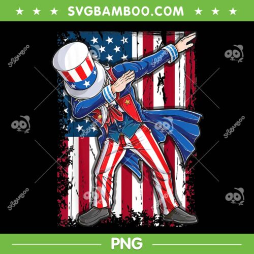 Uncle Sam Dabbing PNG, American Flag 4th Of July PNG, Funny Uncle Sam PNG