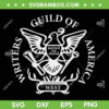 WGA Writers Guild Of America On Strike Anti AI Chatbots SVG, Writers Guild Of America West SVG, Funny Writers Guild DXF SVG PNG EPS
