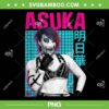 WWE Asuka Kanji Neon Colored PNG, Asuka Portrait PNG, WWE Jumpers PNG