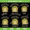 Yoda Best Dad Mom SVG PNG, Family Star Wars Yoda SVG, Baby Yoda Family DXF SVG PNG EPS