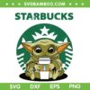 Baby Yoda Starbucks SVG PNG, Starbucks Logo SVG, Yoda Coffee Yoda DXF SVG PNG EPS