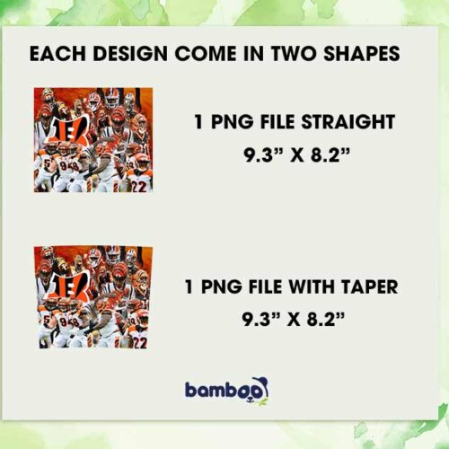 NFL Cincinnati Bengals Player Tumbler Wrap, Cincinnati Bengals Football Team Tumbler Template Sublimation, Sport 20oz Skinny Tumbler PNG NFL Cincinnati Bengals Player Tumbler Wrap, Cincinnati Bengals Football Team Tumbler Template Sublimation, Sport 20oz Skinny Tumbler PNG