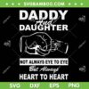 Daddy And Daughter Heart To Heart SVG, Happy Fathers Day SVG, But Always Heart To Heart DXF SVG PNG EPS Daddy And Daughter Heart To Heart SVG, Happy Fathers Day SVG, But Always Heart To Heart DXF SVG PNG EPS