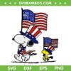 Snoopy 4th Of July SVG PNG, Snoopy Flag US SVG, American Flag Snoopy DXF SVG PNG EPS