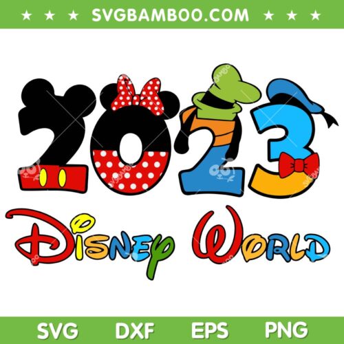 2023 Disney Family Vacation SVG PNG, Family Vacay Mode SVG, Disney World 2023 DXF SVG PNG EPS