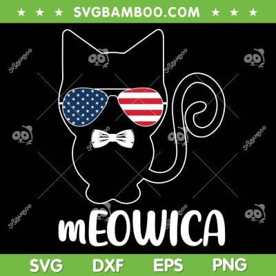 4th Of July Meowica Kitty SVG PNG, Meowica American Flag SVG, Independence Day DXF SVG PNG EPS 4th Of July Meowica Kitty SVG PNG, Meowica American Flag SVG, Independence Day DXF SVG PNG EPS