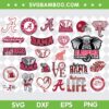 Alabama Crimson Tide SVG Bundle, Alabama Football SVG Bundle, Lover Alabama DXF SVG PNG EPS