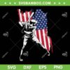 American Flag Baseball Team SVG PNG, 4th of July Football SVG, Sports Patriotic DXF SVG PNG EPS