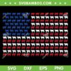 American Flag Cow SVG PNG, Cattle Barn Farmer SVG, Cow 4th Of July DXF SVG PNG EPS