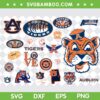 Auburn Tigers SVG Bundle, Auburn Football SVG Bundle, NCAA Football Team DXF SVG PNG EPS