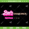 Barbenheimer Barbie Movie SVG, Oppenheimer Movie 2023 SVG, Retro Barbenheimer Logo DXF SVG PNG EPS