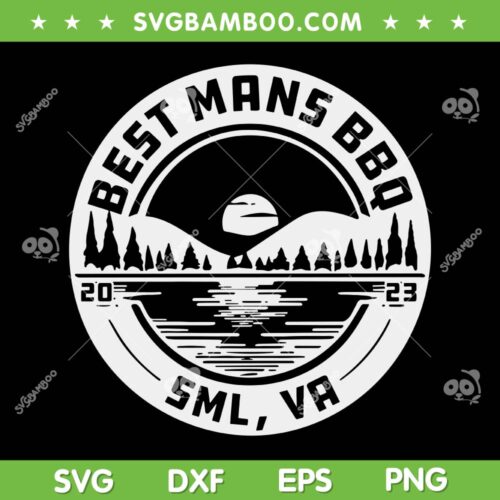 Best Mans BBQ 2023 SVG PNG, BMBBQ Logo 4 SVG, Best Barbeque DXF SVG PNG EPS