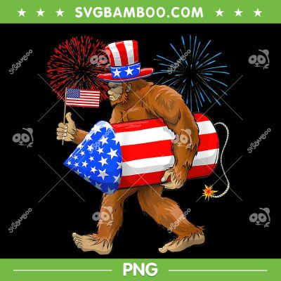 Bigfoot Fireworks American Flag PNG, 4th Of July Sasquatch Believe PNG, Bigfoot Fourth Of July PNG Bigfoot Fireworks American Flag PNG, 4th Of July Sasquatch Believe PNG, Bigfoot Fourth Of July PNG