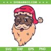 Black Santa African American SVG PNG, African American Santa SVG, Black Santa Claus DXF SVG PNG EPS Black Santa African American SVG PNG, African American Santa SVG, Black Santa Claus DXF SVG PNG EPS