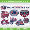 Columbus Blue Jackets SVG Bundle, NHL Columbus Blue Jackets SVG Bundle, Hockey Sports DXF SVG PNG EPS