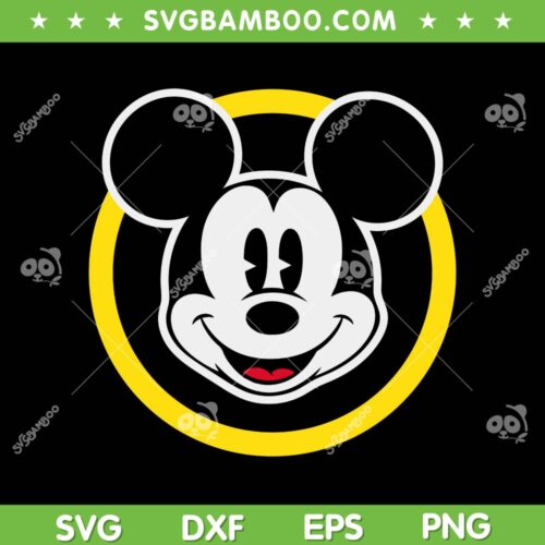 Disney Forever Mickey Black SVG PNG, Mickey Forever SVG, Disney Mickey Ear DXF SVG PNG EPS