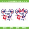 Disney Mouse Happy 4th Of July SVG PNG, Mickey Minnie Mouse American Flag 1776 SVG, Happy July 4th DXF SVG PNG EPS Disney Mouse Happy 4th Of July SVG PNG, Mickey Minnie Mouse American Flag 1776 SVG, Happy July 4th DXF SVG PNG EPS