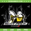 Dodge Scat Pack Flames SVG PNG, Dodge Bee Logo SVG, Muscle Car DXF SVG PNG EPS