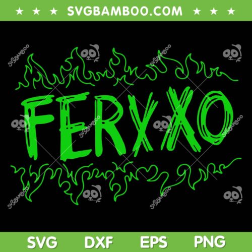 Ferxxo Silhouette SVG PNG, Feid And Ferxxo Album SVG, Feid Singer DXF SVG PNG EPS