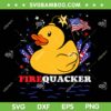 Firecracker Duck 4th of July SVG, Duck Patriotic Day USA Flag SVG, Funny Fireworks DXF SVG PNG EPS Firecracker Duck 4th of July SVG, Duck Patriotic Day USA Flag SVG, Funny Fireworks DXF SVG PNG EPS
