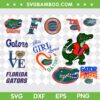 Florida Gators SVG Bundle, Florida Gators NCAA SVG Bundle, This Girl Loves Gators DXF SVG PNG EPS