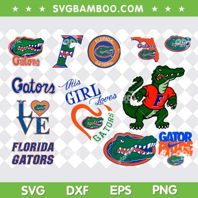 Florida Gators SVG Bundle, Florida Gators NCAA SVG Bundle, This Girl Loves Gators DXF SVG PNG EPS Florida Gators SVG Bundle, Florida Gators NCAA SVG Bundle, This Girl Loves Gators DXF SVG PNG EPS