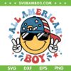 Groovy All American Boy SVG PNG, 4th Of July American Boy Hippi SVG, Funny American Boy DXF SVG PNG EPS Groovy All American Boy SVG PNG, 4th Of July American Boy Hippi SVG, Funny American Boy DXF SVG PNG EPS
