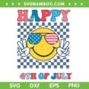 Groovy Happy 4th Of July Smiley SVG PNG, Smile Sunglasses Patriotic American Flag SVG, Retro Smile Face DXF SVG PNG EPS Groovy Happy 4th Of July Smiley SVG PNG, Smile Sunglasses Patriotic American Flag SVG, Retro Smile Face DXF SVG PNG EPS