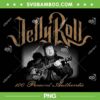 Jelly Roll Tour 2023 PNG, 100 Percent Authentic PNG, Jelly Roll Country Singer PNG