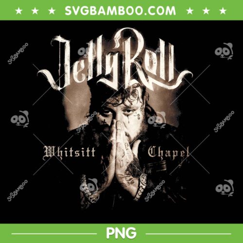 Jelly Roll Whitsitt Chapel PNG, 2023 Tour Jelly Roll PNG, Hot Tour Jelly Roll PNG