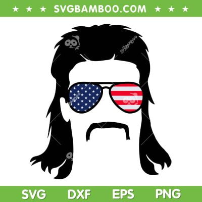 Joe Dirt American Sunglasses SVG PNG, Mens Mullet 4th Of July SVG, Sunglasses USA Flag DXF SVG PNG EPS Joe Dirt American Sunglasses SVG PNG, Mens Mullet 4th Of July SVG, Sunglasses USA Flag DXF SVG PNG EPS