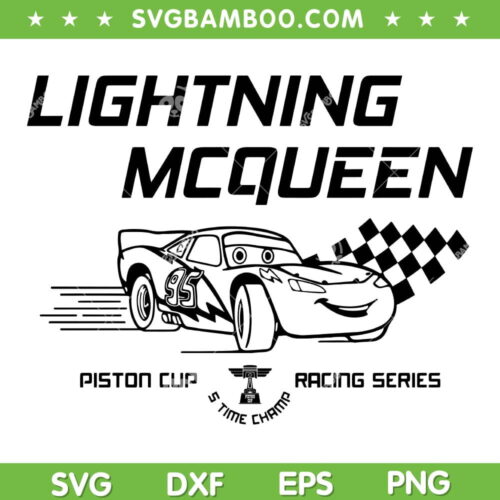 Lightning Mcqueen Piston Cup SVG PNG, Family Trip 2023 SVG, Family Vacation DXF SVG PNG EPS