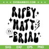 Matt Rife SVG PNG, Rifey Material SVG, Matthew Steven Rife Tour DXF SVG PNG EPS