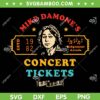 Mike Damones Concert Tickets Retro SVG PNG, Mike Damones Estd 1982 SVG, Ridgemont Areade DXF SVG PNG EPS
