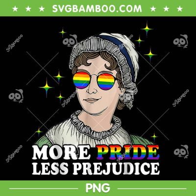 More Pride Less Prejudice PNG, Womens LGBT Gay Pride PNG, Demon Month PNG